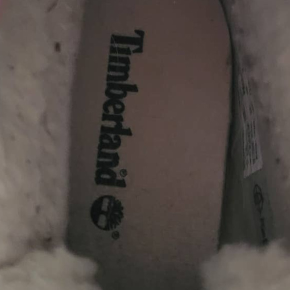 Timberland Women's Dausette Fleece Fold-Down Boots Wheat Nubuck Size 8 - Picture 8 of 9